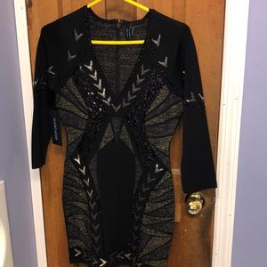 Marciano Black Dress Size Medium